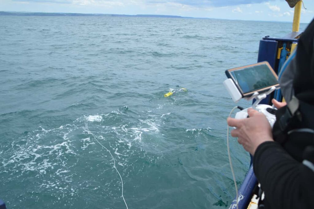 Autonomous Vessel In Water