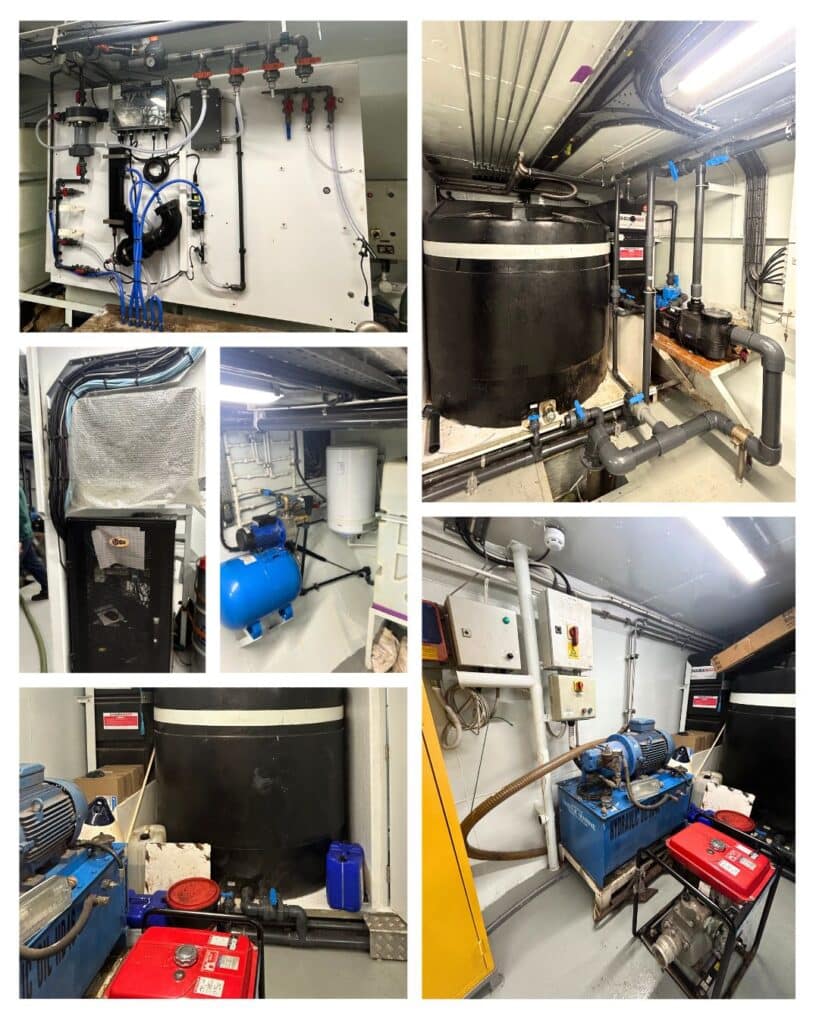 RV Plymouth Quest, Technical Equipment