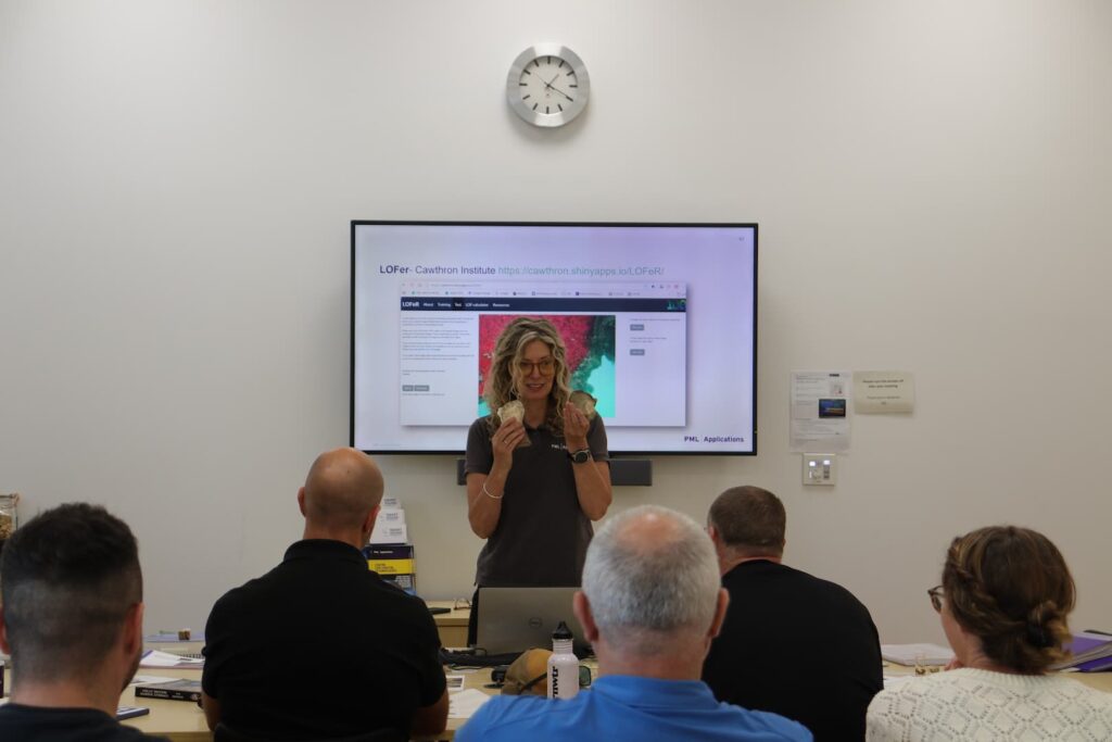 Anna Presents PML Applications' Diver Biosecurity Training